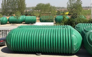 波纹玻璃钢化粪池—污水处理新选择